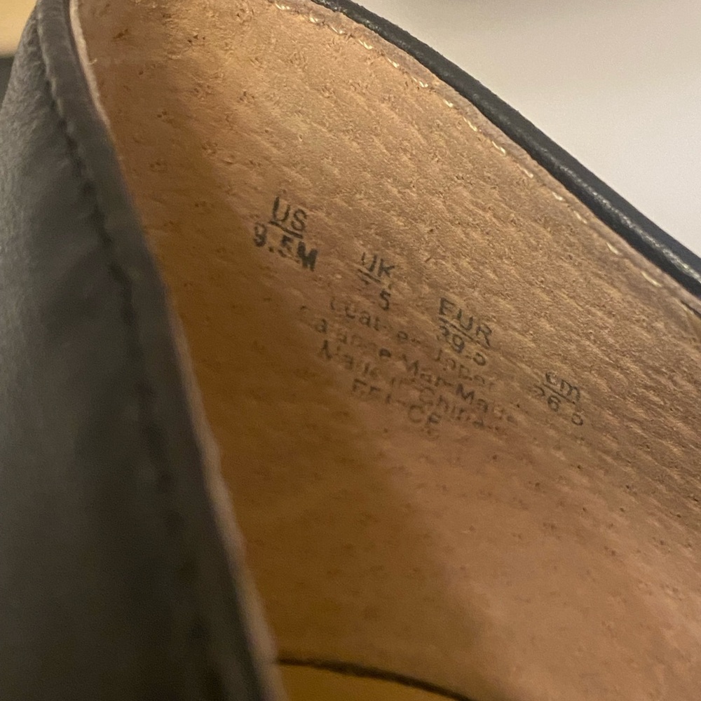 Franco Sarto Black Leather Upper Wedge Heel Women’s size 9.5, Black support Heel - Picture 14 of 14